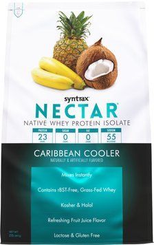Сывороточный протеин изолят Syntrax Nectar (908 г) caribbean cooler