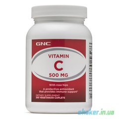 Вітамін C GNC Vitamin C 500 (250 таб)
