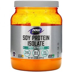 Соєвий протеїн ізолят Now Foods Soy Protein Isolate 907 грам Без смаку