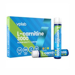 Л-карнітин VP Laboratory L-Carnitine 3000 7x25 мл Citrus