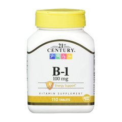 Витамин Б1 21st Century B-1 100 mg (110 таблеток) 21 век