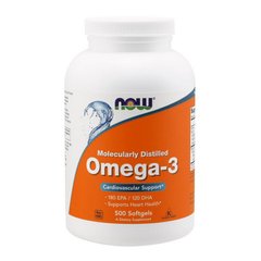 Омега 3 Now Foods Omega-3 500 капс риб'ячий жир