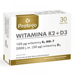 Витамин к2 и д3 Protego Witamina K2+D3 30 капсул
