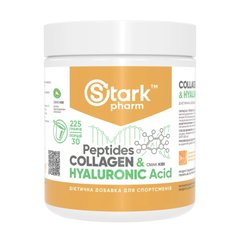 Пептиды коллагена и гиалуроновая кислота Stark Pharm Collagen Peptides & Hyaluronic Acid 225 г Kiwi