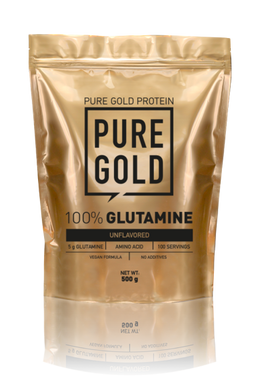 Глютамин Pure Gold Protein 100% L-Glutamine 500 грамм Без вкуса