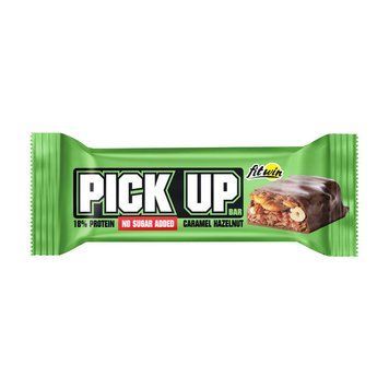 Батончик FitWin Pick Up Bar No Sugar Added 45 г Caramel Hazelnut