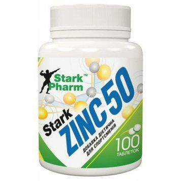 Цинк Stark Pharm Stark Zinc 50mg 100tabs