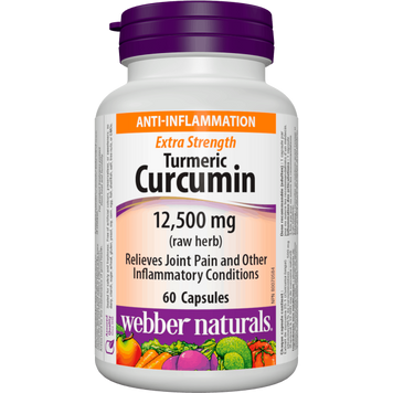 Куркумин Webber Naturals Turmeric Curcumine 12500 mg 60 капсул