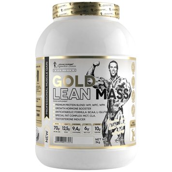 Гейнер для набора массы Kevin Levrone Gold Lean Mass 3000 г vanilla