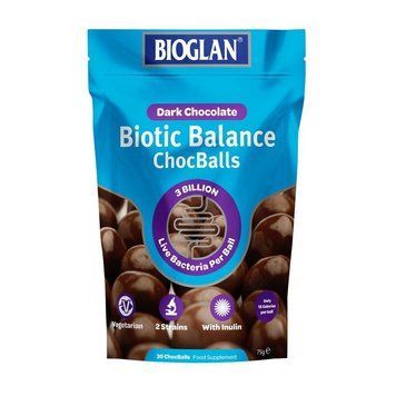 Пробіотичний Баланс Bioglan Biotic Balance Chocballs 3 Billion 30 жув. цукерок Chocballs