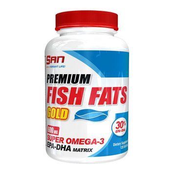 Омега 3 SAN Fish Fats Gold 60 капс рыбий жир