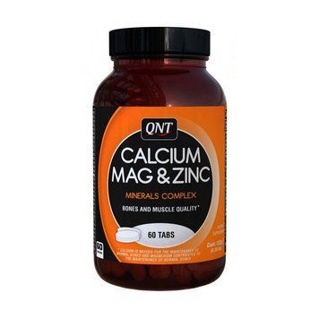 Кальций магний цинк QNT Calcium Mag & Zinc (60 таб)