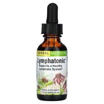 Детоксикация лимфы, тоник, Lymphatonic, Herbs Etc., 30 мл