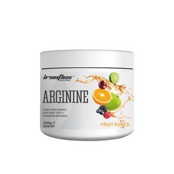 Л-Аргінін IronFlex Arginine 200 грам Фруктовий пунш