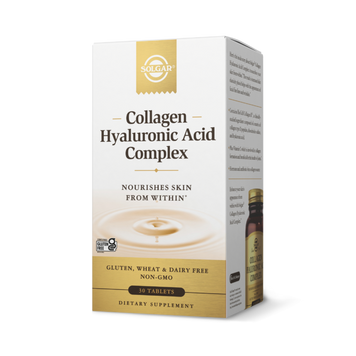 Колаген та Гіалуронова кислота Solgar Collagen Hyaluronic Acid Complex 30 таблеток