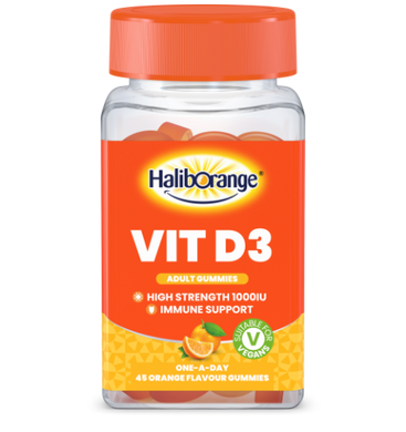 Витамин D Haliborange Vit D3 1000 IU 45 жув. таблеток orange