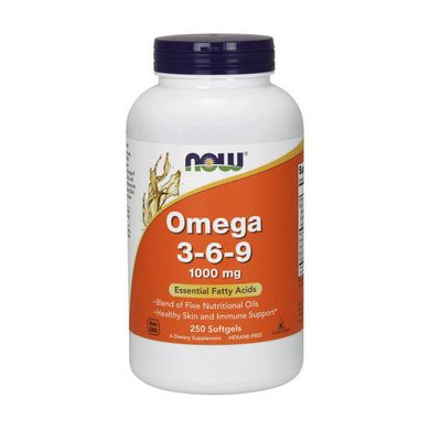 Омега 3-6-9 Now Foods Omega 3-6-9 250 капс