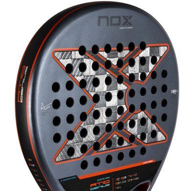 Ракетка для паделю NOX AT10 GENIUS 18K ALUM BY AGUSTIN TAPIA 2025