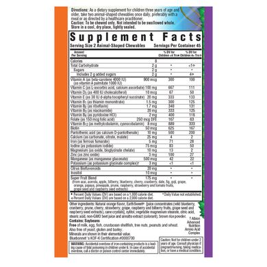 Мультивітаміни для Дітей, Смак Апельсину, Rainforest Animalz, Bluebonnet Nutrition, 90 жувальних цукерок