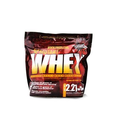 Сироватковий протеїн концентрат Mutant Whey (2,27 кг) triple chocolate