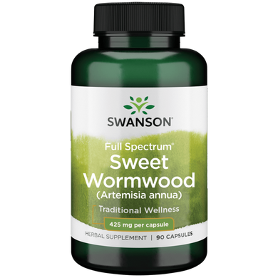 Полынь Swanson Wormwood 425 mg 90 капсл