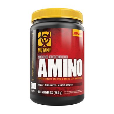 Комплекс амінокислот Mutant Amino 600 капс аміно
