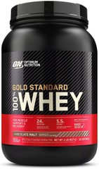 Сывороточный протеин изолят Optimum Nutrition 100% Whey Gold Standard 900 грамм chocolate malt