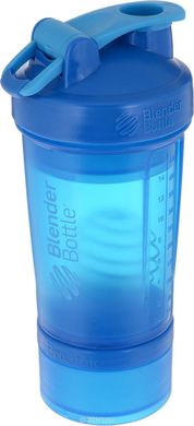 Шейкер спортивний BlenderBottle ProStak 22oz/650ml з 2-ма контейнерами Cyan (ORIGINAL)