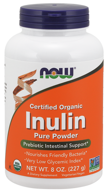 Органический инулин Now Foods Inulin Powder Organic (227 г)