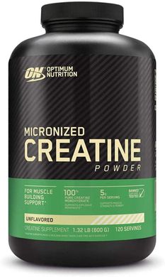 Креатин моногідрат Optimum Nutrition Creatine Powder (600 г) Без смаку