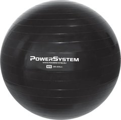 М'яч для фітнесу і гімнастики Power System PS-4018 85cm Black