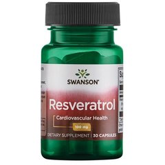 Ресвератрол Swanson Resveratrol 100 mg 30 капсул
