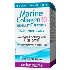 Морський колаген Webber Naturals Collagen30 Marine 120 капсул