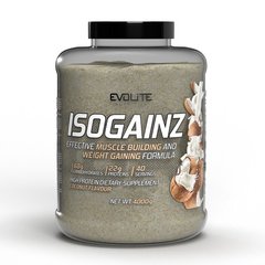 Гейнер для набора массы Evolite Nutrition IsoGainz 4000 г coconut