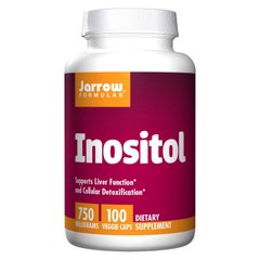 Інозітол Jarrow Formulas Inositol 750 mg (100 капс) вітамін б8