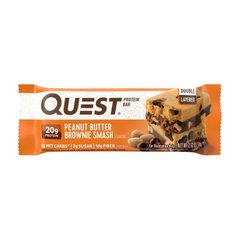 Протеїновий батончик Quest Nutrition Protein Bar 60 грам Арахисовая паста Брауні