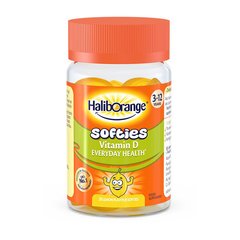 Витамин Д Haliborange Softies Vitamin D 30 софтгель, lemon