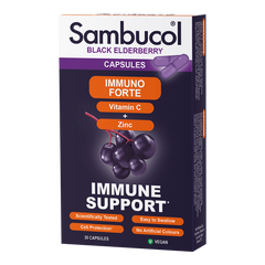 Витамины для иммунитета Sambucol Immuno Forte Capsules 30 капсул