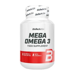 Мега Омега 3 BioTech Mega Omega 3 90 капс риб'ячий жир