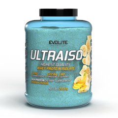 Сироватковий протеїн ізолят Evolite Nutrition UltraIso 2000 г banana