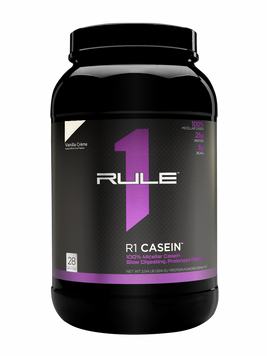 Казеин R1 (Rule One) Casein 924 грамм Ванильный крем