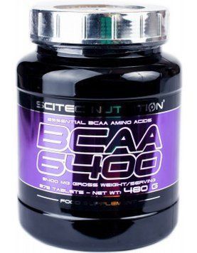 БЦАА Scitec Nutrition BCAA 6400 375 таблеток