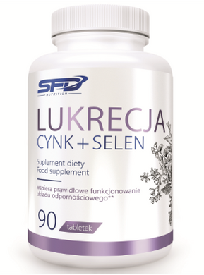 Цинк + селен SFD Nutrition Lukrecja Cynk+Selen 90 таблеток