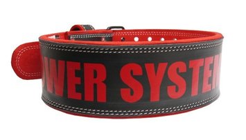 Пояс для важкої атлетики Power System Beast PS-3830 Black/Red XL