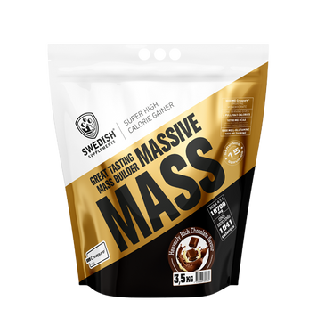 Гейнер для набору маси Swedish Supplements Massive Mass 3500 грамм heavenly rich chocolate