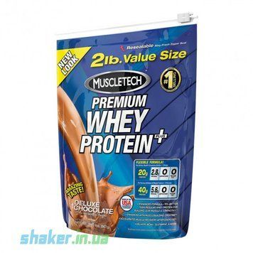 Сывороточный протеин концентрат MuscleTech Premium Whey Protein Plus (907 г) deluxe
