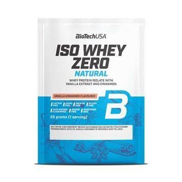 Сывороточный протеин изолят BioTech Iso Whey Zero Natural 25 г coconut