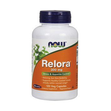 Снижение кортизола, релора Now Foods Relora 300 mg 120 вег. капсул