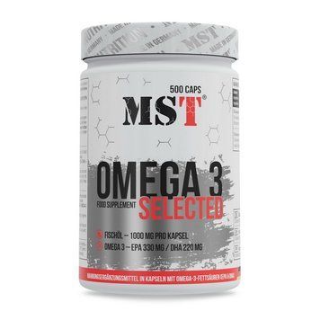 Омега 3 MST Omega 3 Selected 500 М&rsquo;яких Капсул
