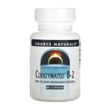 Коэнзимованный Витамин B-2 Source Naturals Coenzymated&trade; B-2 25 mg 60 жев. конфет Peppermint